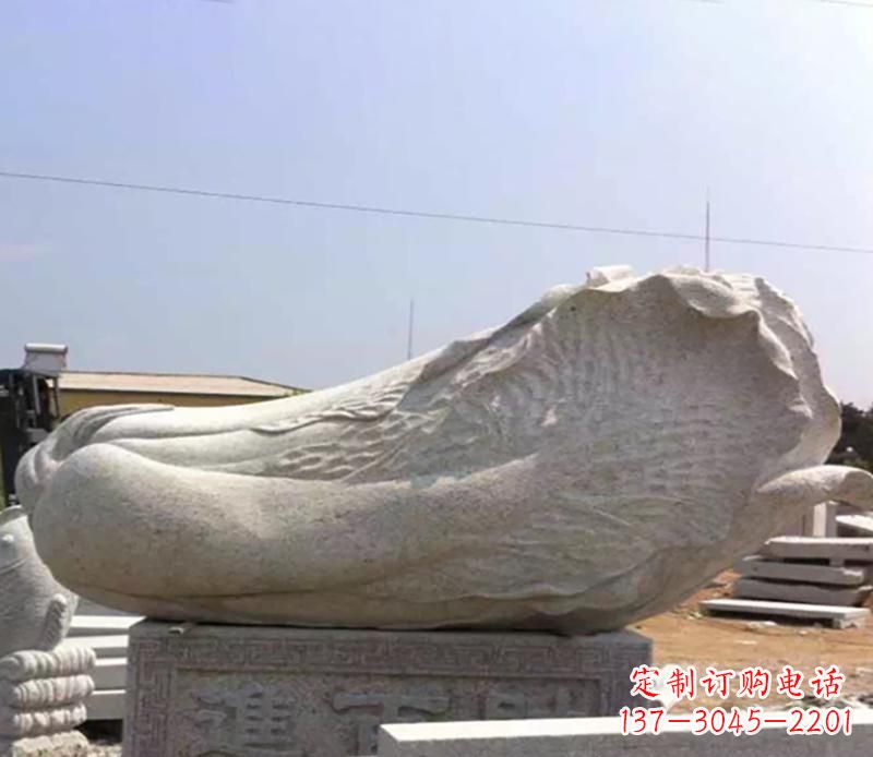 河源白菜大理石雕塑