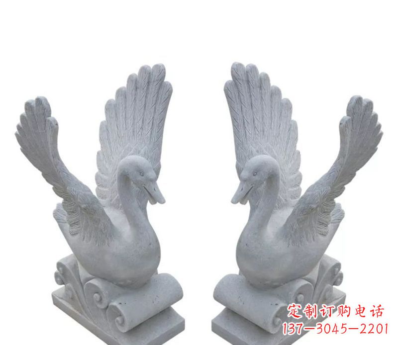 河源白天鹅石雕