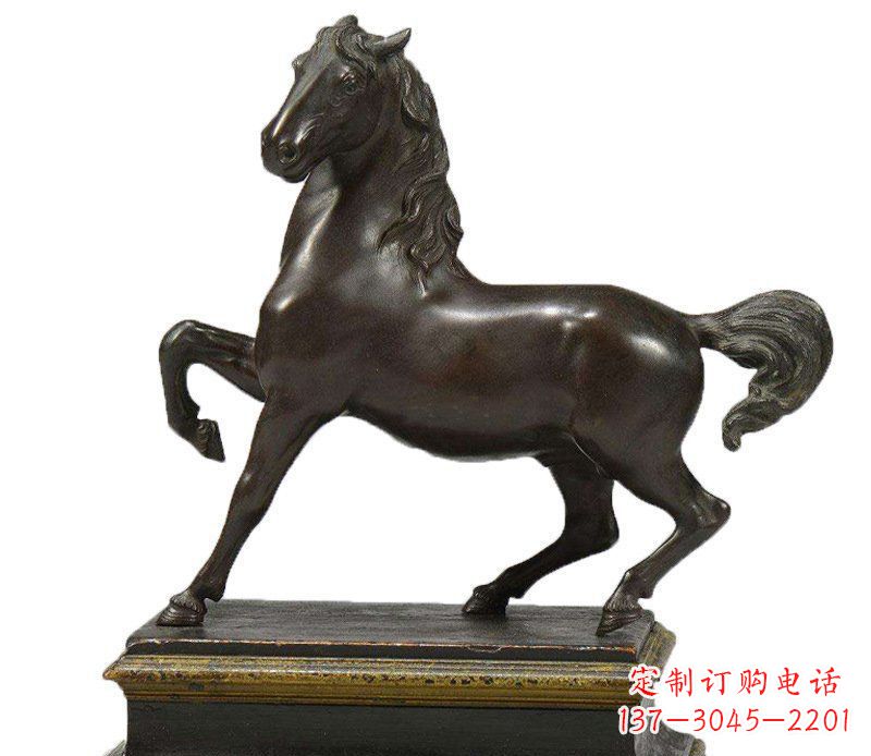 河源办公招财马动物铜雕塑
