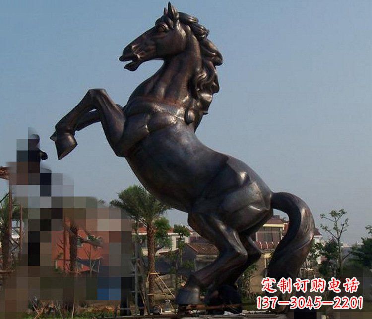 河源别墅景观动物马铜雕塑