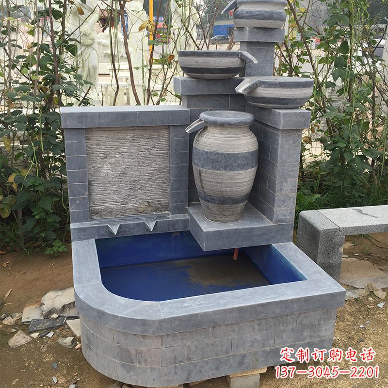 河源别墅喷泉 石雕喷泉
