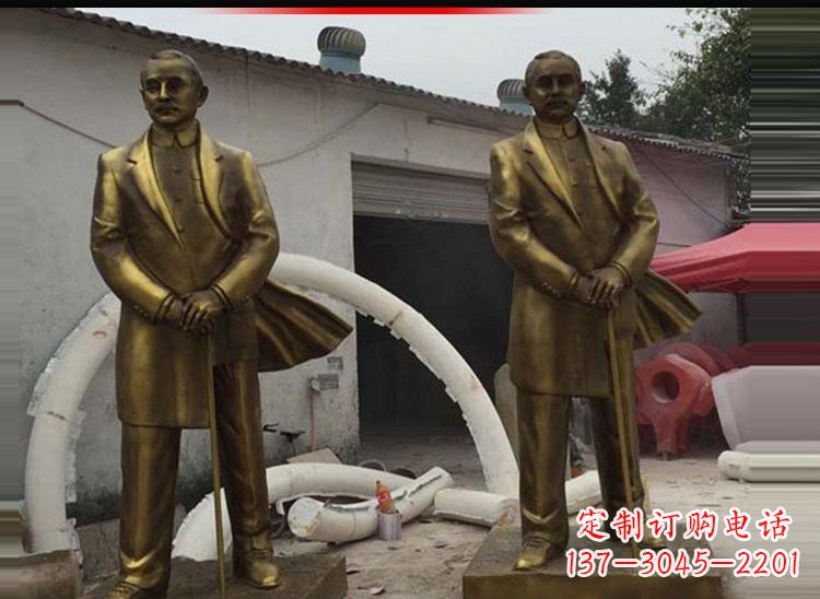 河源玻璃钢仿铜孙中山