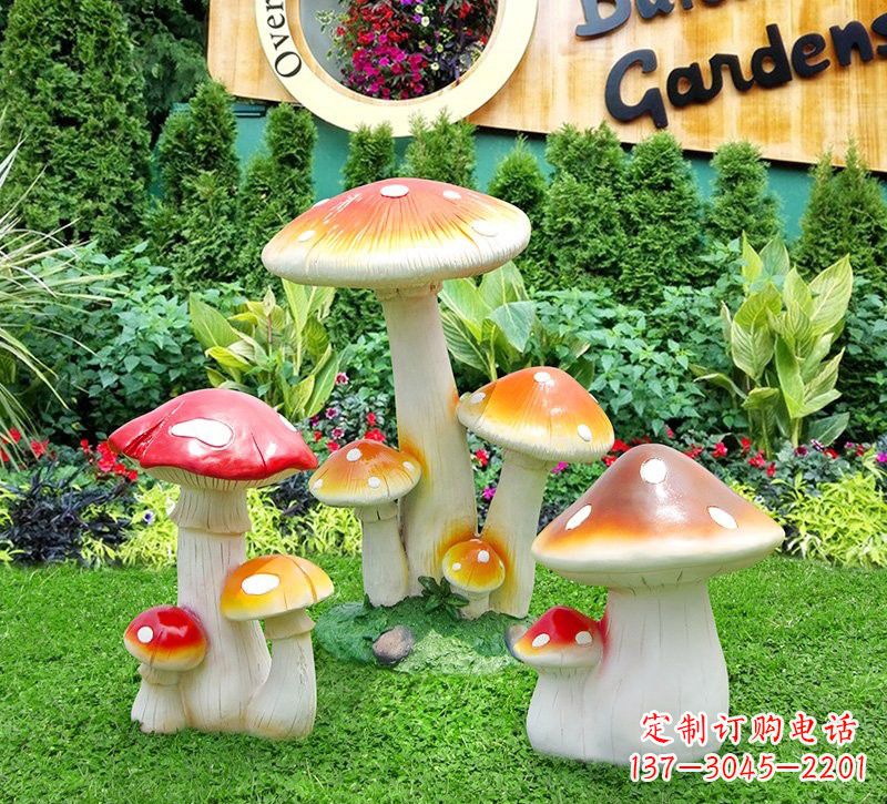 河源玻璃钢蘑菇雕塑,艺术之美