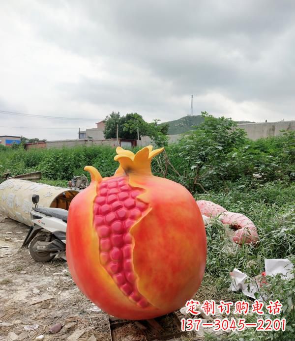 河源玻璃钢仿真石榴 (2)