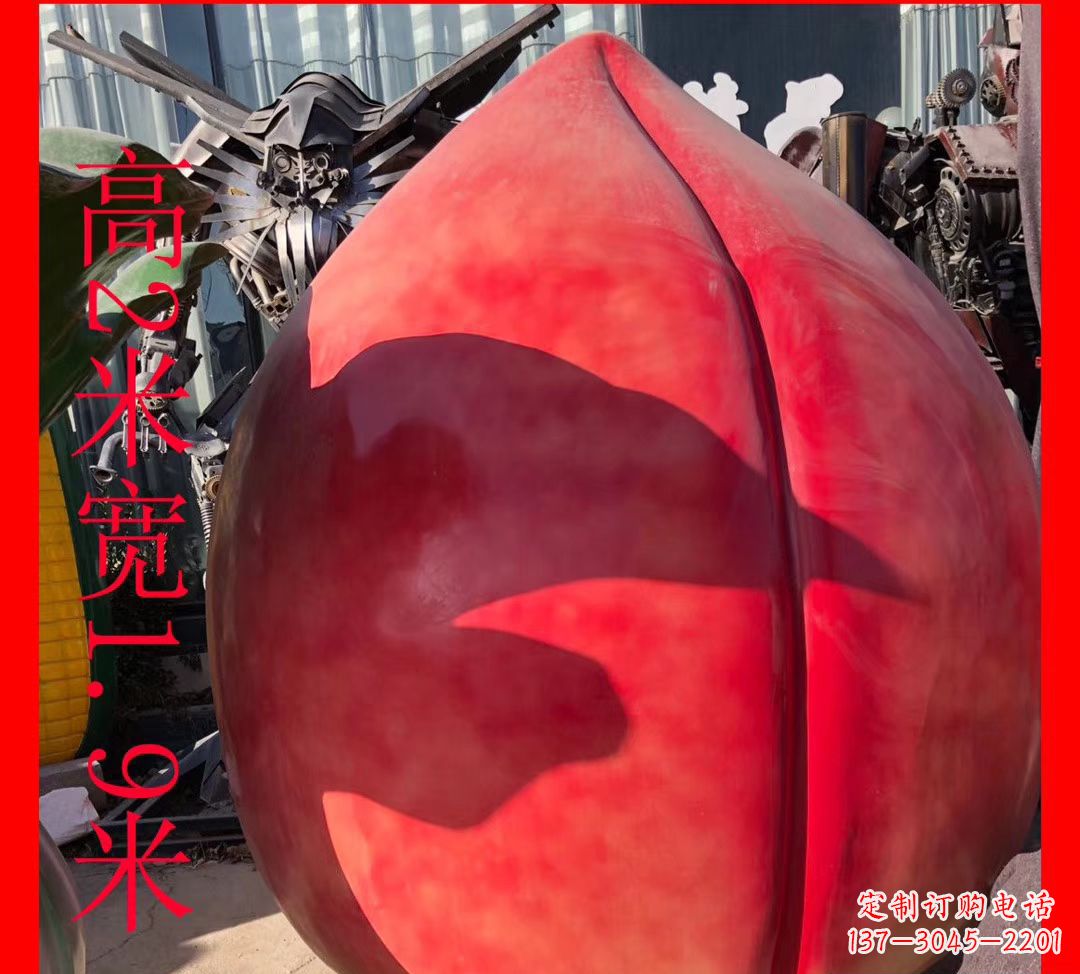河源玻璃钢水果雕塑——给你一个美好的景观