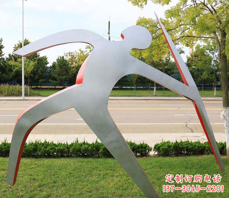河源不锈钢标枪景观雕塑 