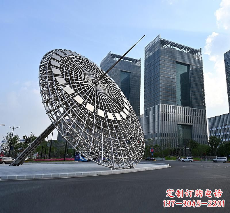 河源不锈钢城市摩天轮雕塑