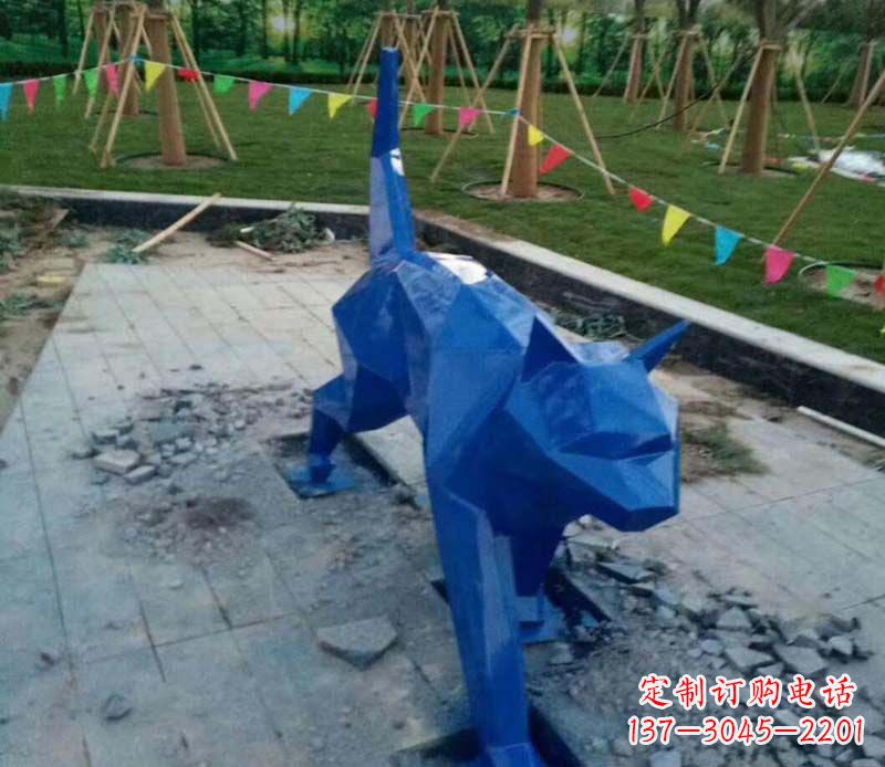 河源不锈钢动物雕塑