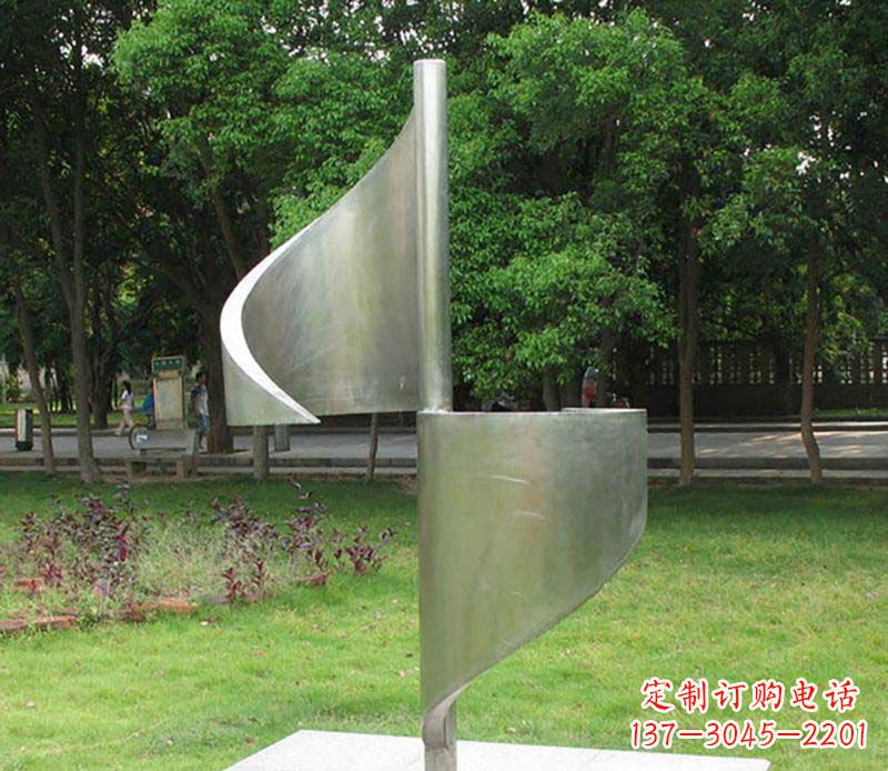 河源精美不锈钢风车雕塑