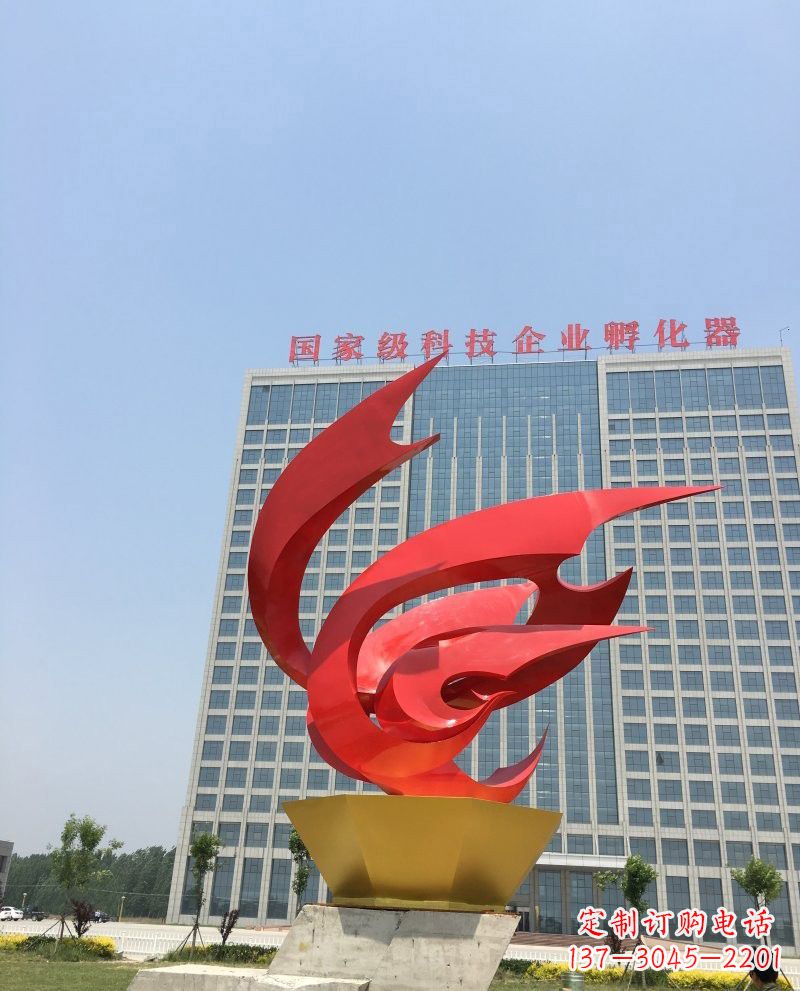 河源不锈钢凤凰雕塑222