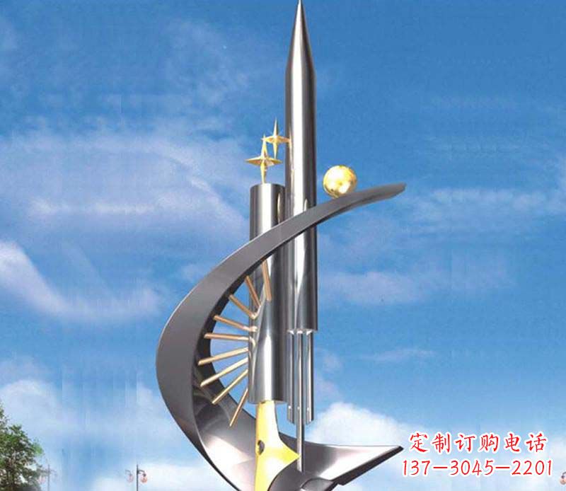 河源不锈钢笔雕塑艺术与精美的完美结合