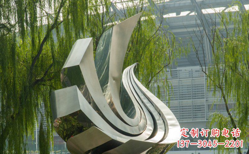 河源不锈钢鸽子雕塑