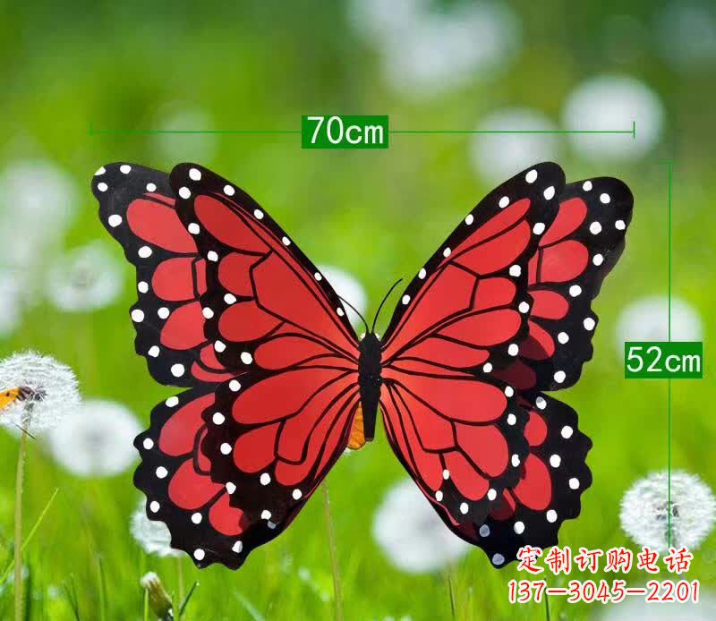 河源精美不锈钢蝴蝶雕塑