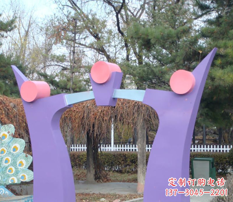 河源不锈钢公园不锈钢拱门雕塑