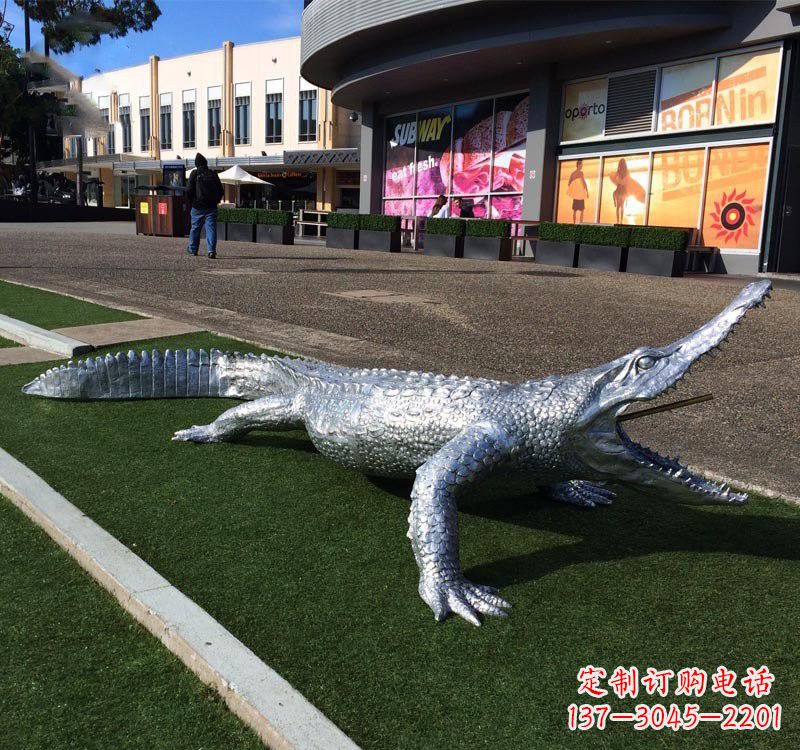 河源不锈钢动物雕塑精美而具有艺术价值