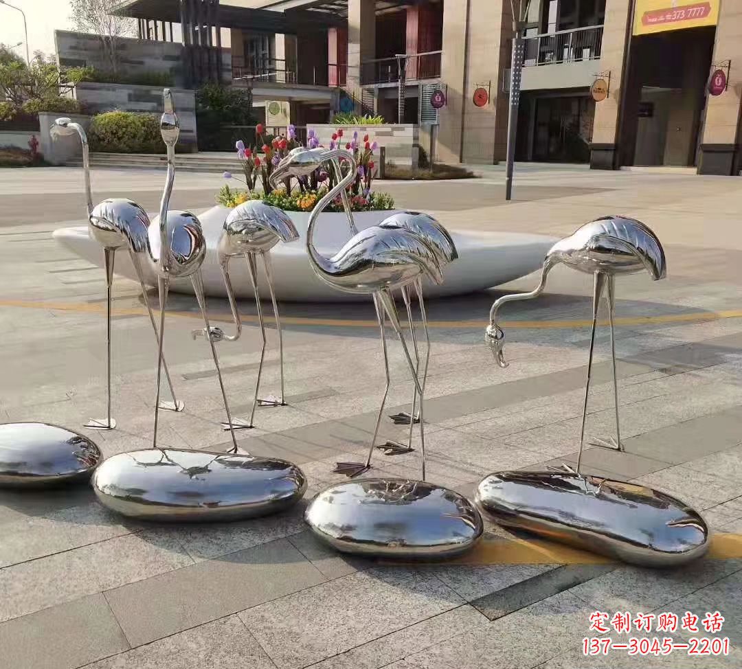 河源鹅卵石雕塑不锈钢公园的美丽礼物