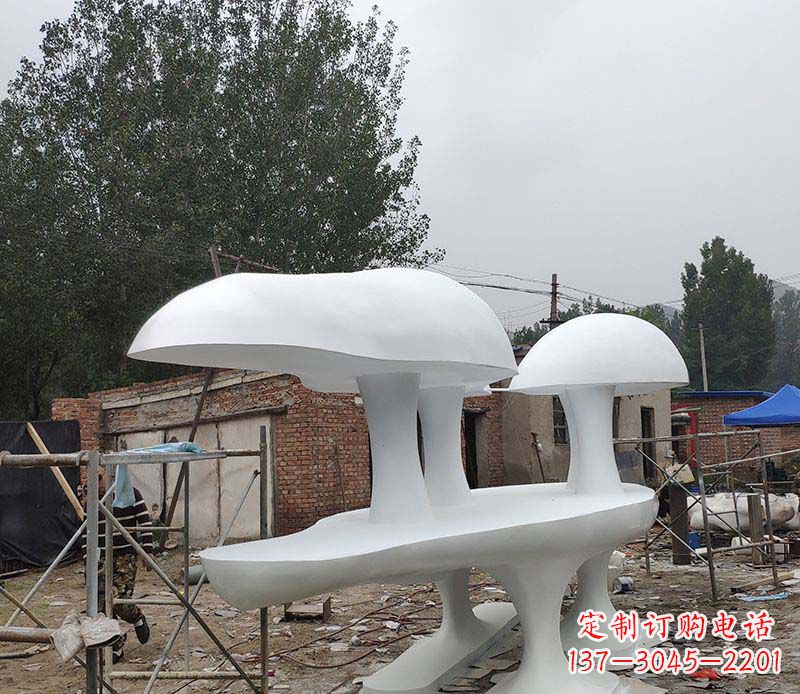 河源不锈钢蘑菇雕塑——美丽的艺术礼物
