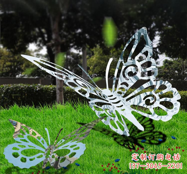 河源不锈钢蝴蝶雕塑艺术的美丽诠释