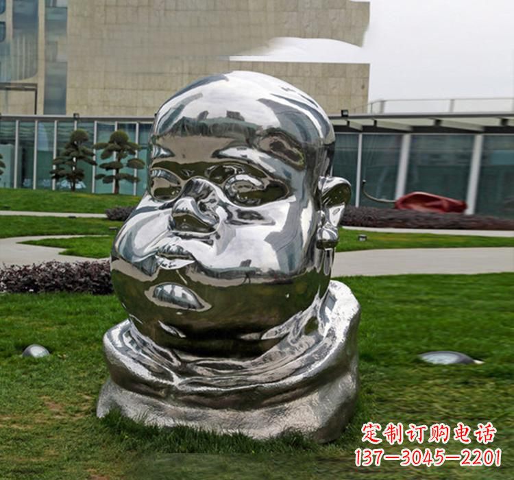 河源精美不锈钢儿童雕塑