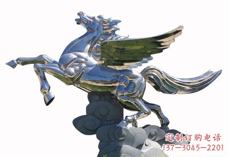 河源不锈钢马雕塑把美丽的艺术带入家庭