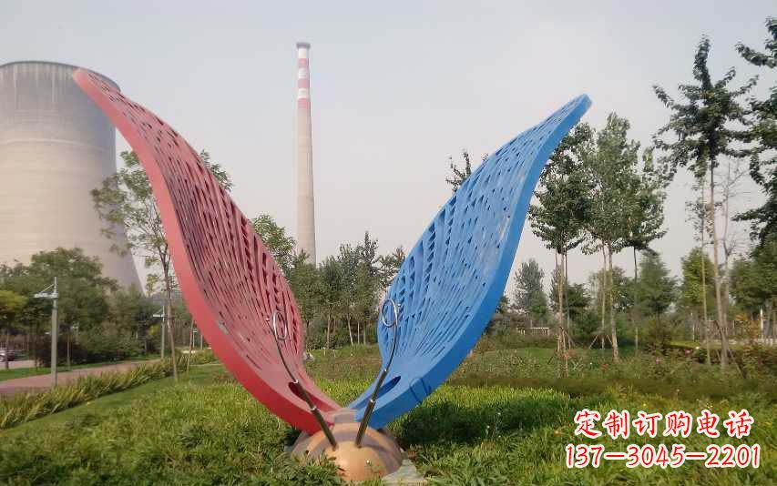 河源不锈钢镂空七星瓢虫雕塑