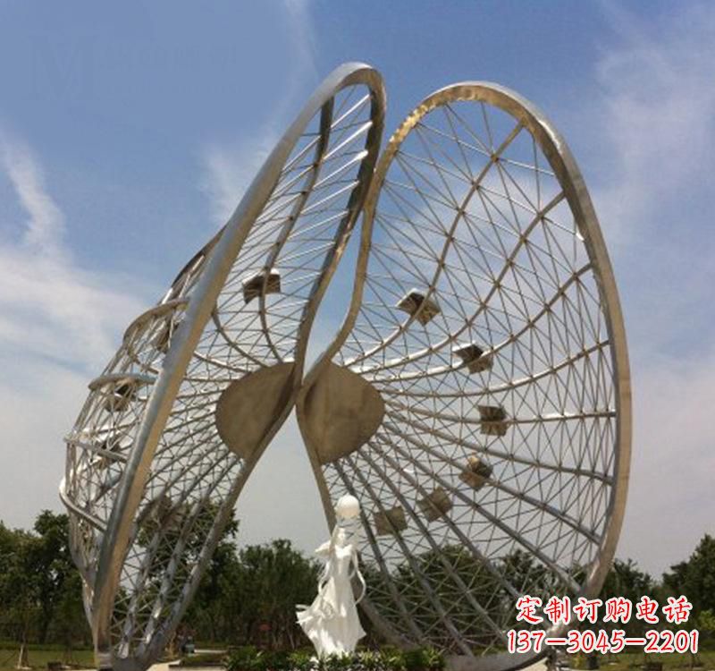 河源不锈钢美陈贝壳雕塑精美的艺术品