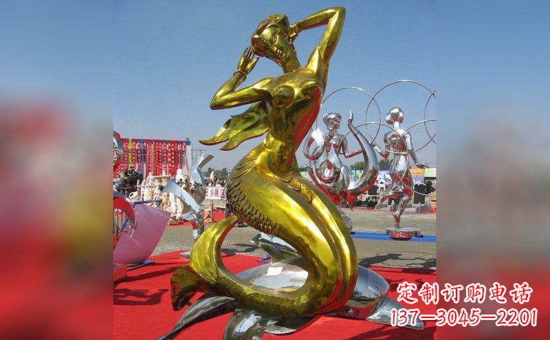 河源海底美人鱼雕塑
