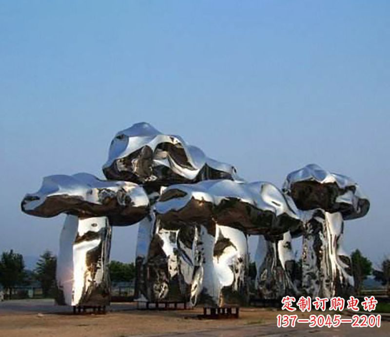 河源不锈钢蘑菇雕塑——一次惊艳的艺术之旅