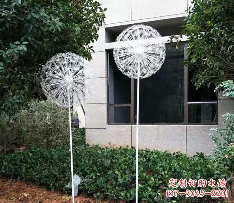 河源不锈钢蒲公英雕塑