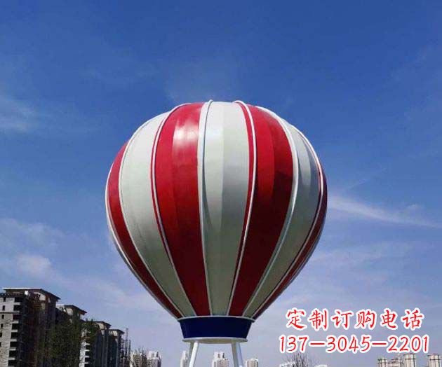 河源不锈钢热气球景观雕塑