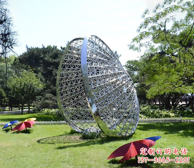 河源不锈钢扇贝雕塑精美绝伦的自然之美