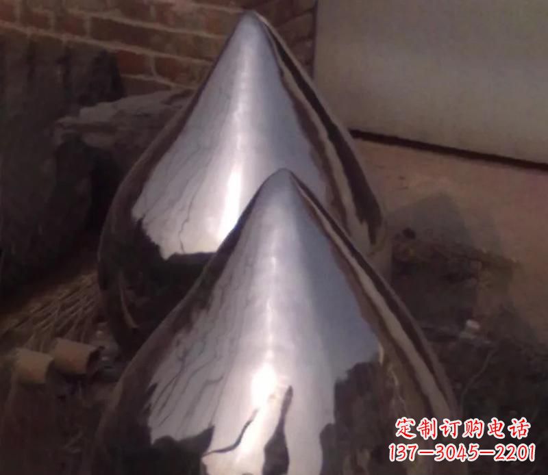 河源不锈钢水滴雕塑艺术与美的完美结合