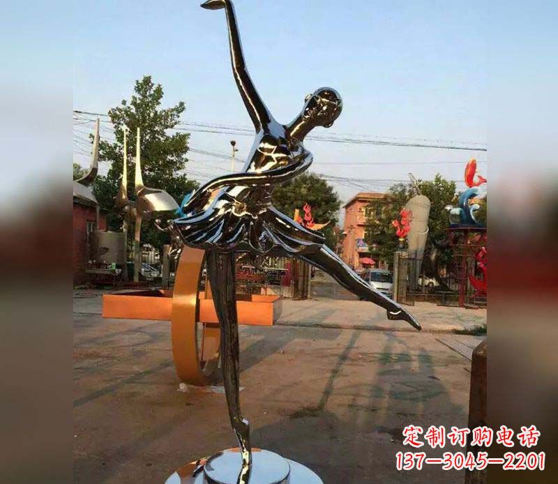 河源精美不锈钢美女雕塑