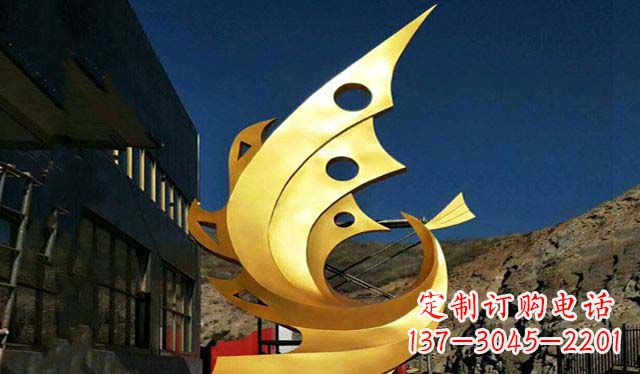河源不锈钢铁艺凤凰摆件雕塑