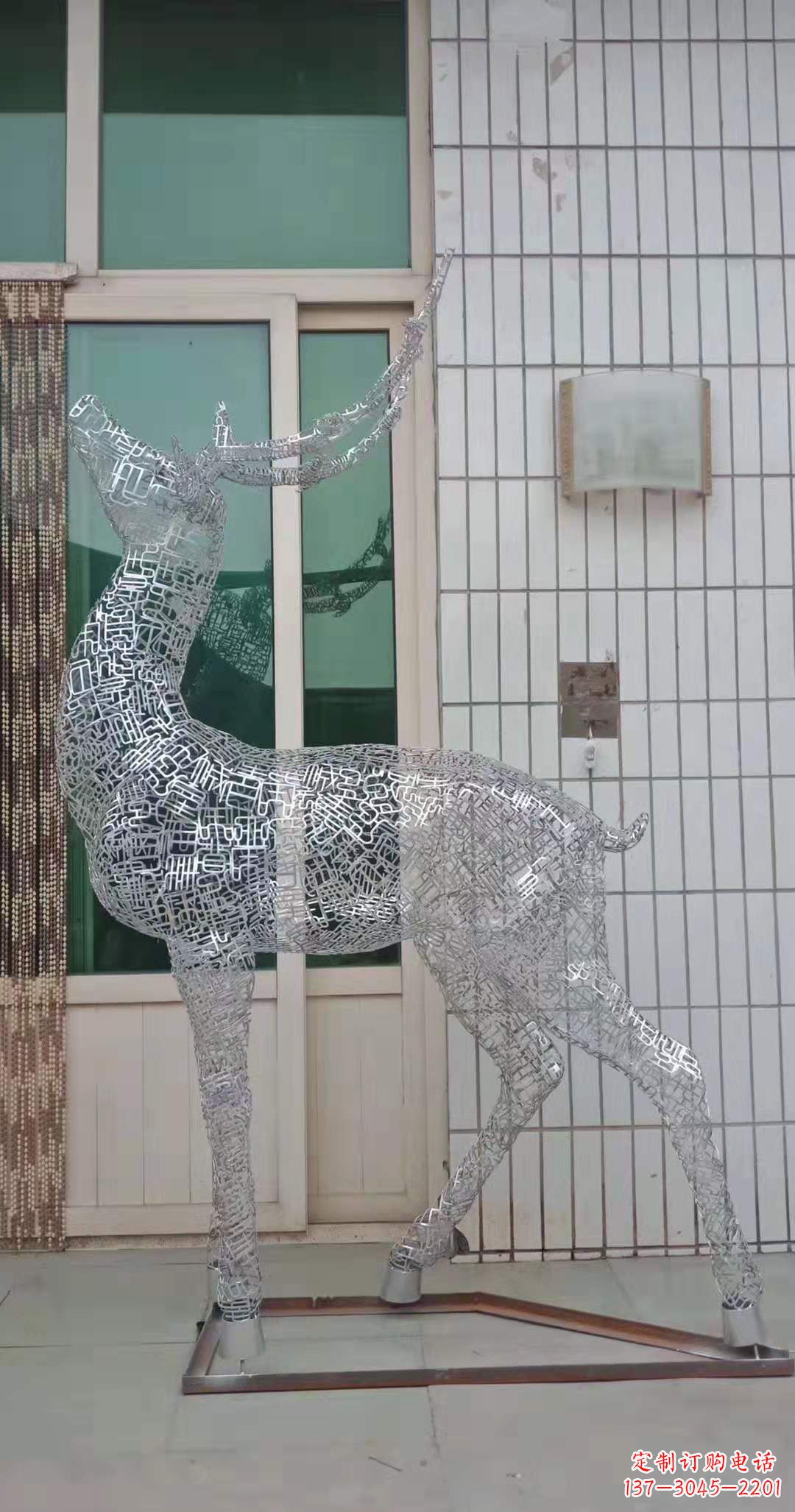 河源不锈钢铁艺动物雕塑——艺术与自然的完美结合