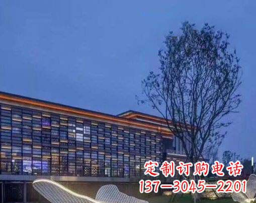 河源不锈钢网状蝴蝶雕塑——精美而优雅