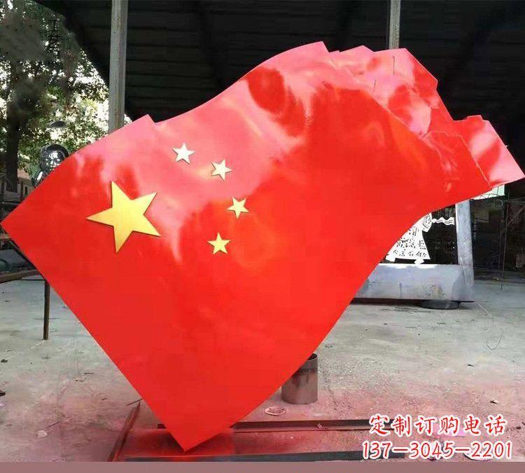 河源不锈钢校园五星红旗雕塑——传承红色基因,缅怀烈士