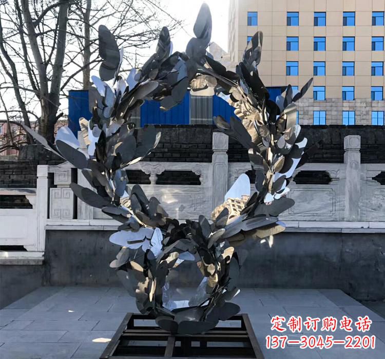 河源不锈钢蝴蝶之美——不锈钢艺术蝴蝶景观雕塑