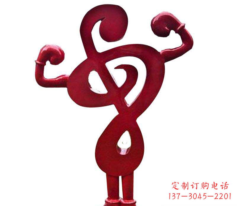 河源音符之美——不锈钢音符雕塑