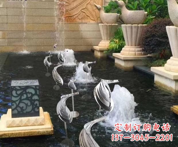 河源动物雕塑表达自然之美