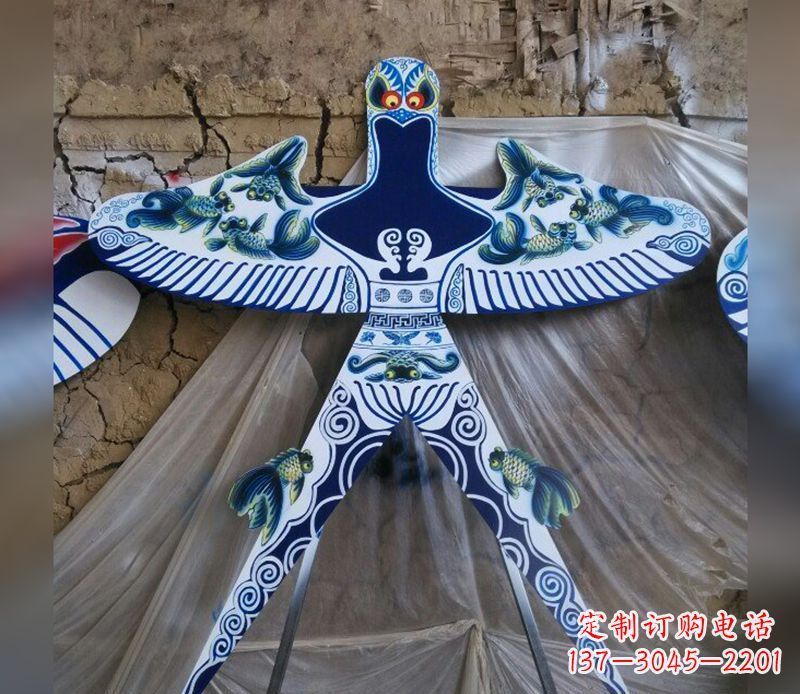 河源不锈钢蜘蛛侠风筝雕塑的象征
