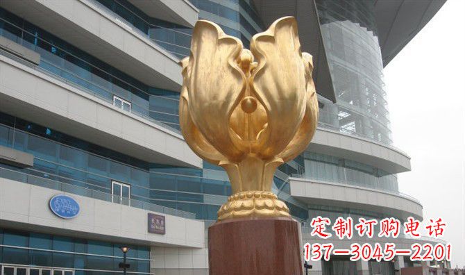 河源不锈钢紫荆花之美