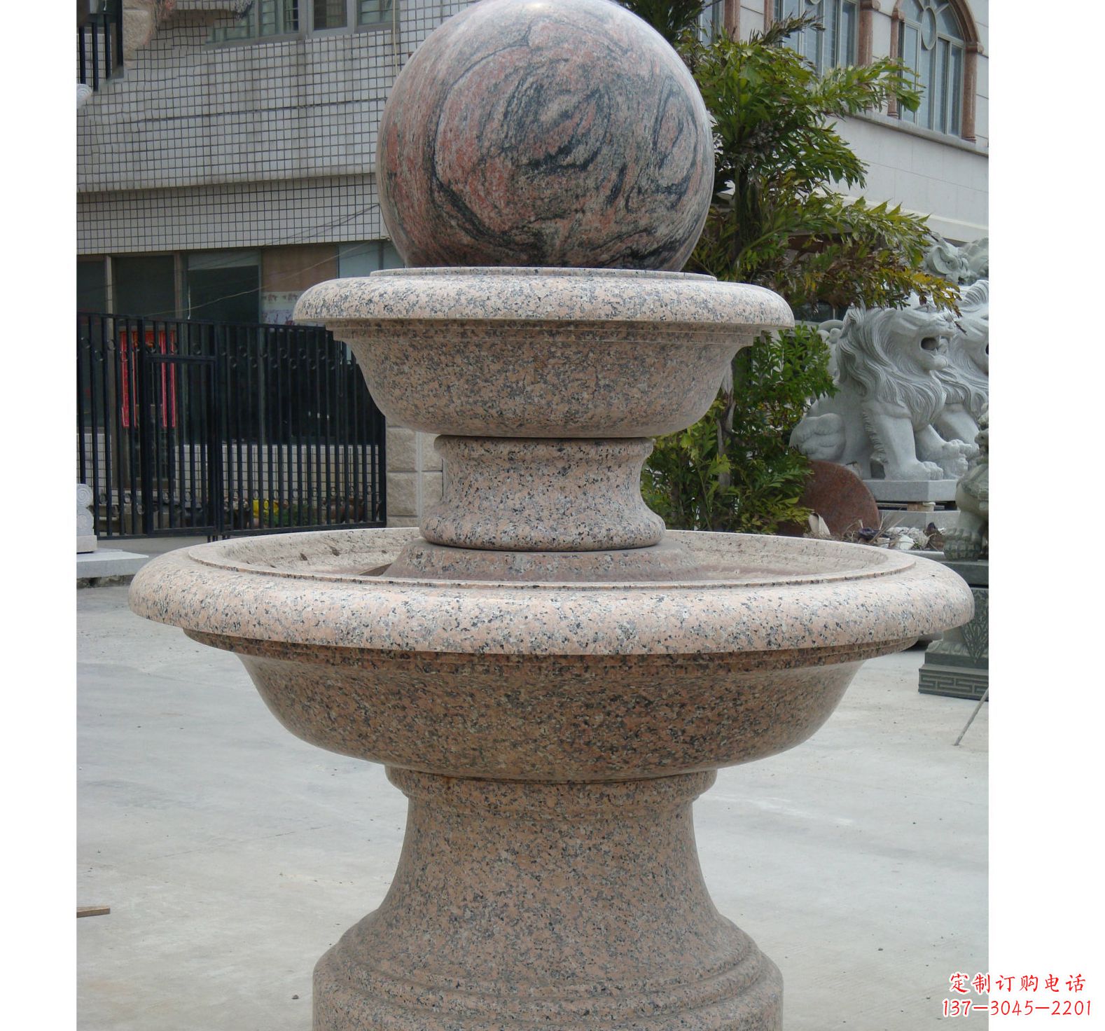 河源财源滚滚之风水球雕塑