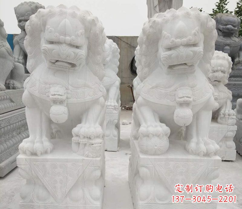 河源狮子守护镇宅