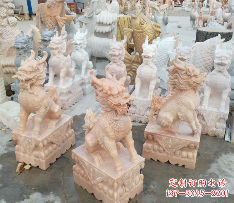 河源麒麟雕塑传承文化之美