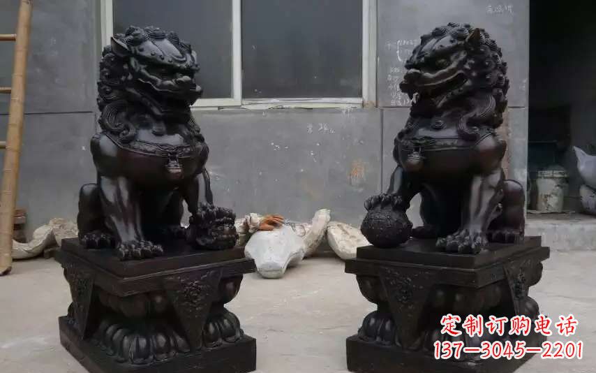 河源踩球镇的狮子之家