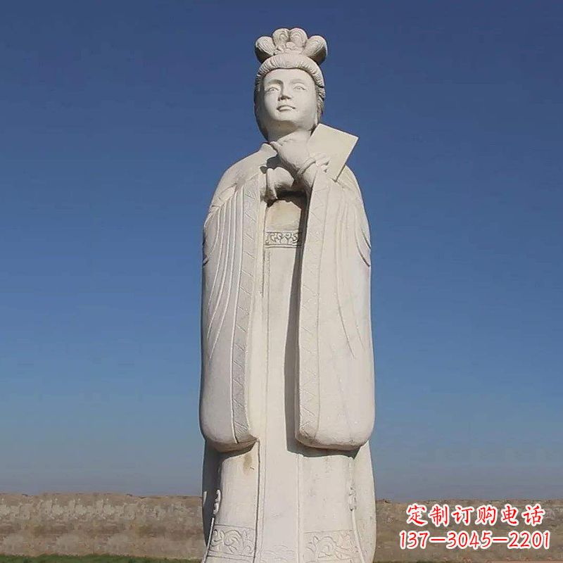河源蔡文姬——象征着东汉文学荣耀的雕像