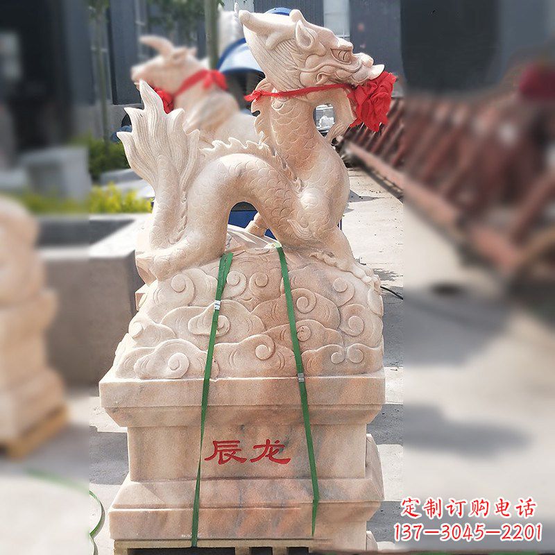 河源龙雕塑融合古典与现代