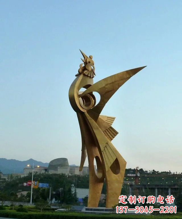 河源凤凰展翅,给城市增添灵动之美