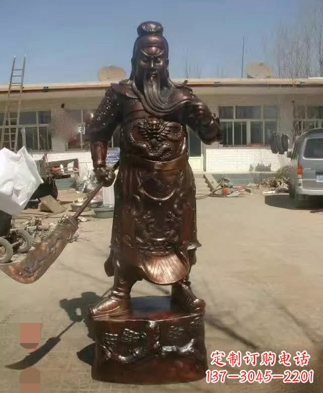 河源关公雕塑